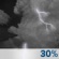 Friday Night: Slight Chance Showers And Thunderstorms then Chance Showers And Thunderstorms