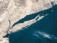 Long Island from space